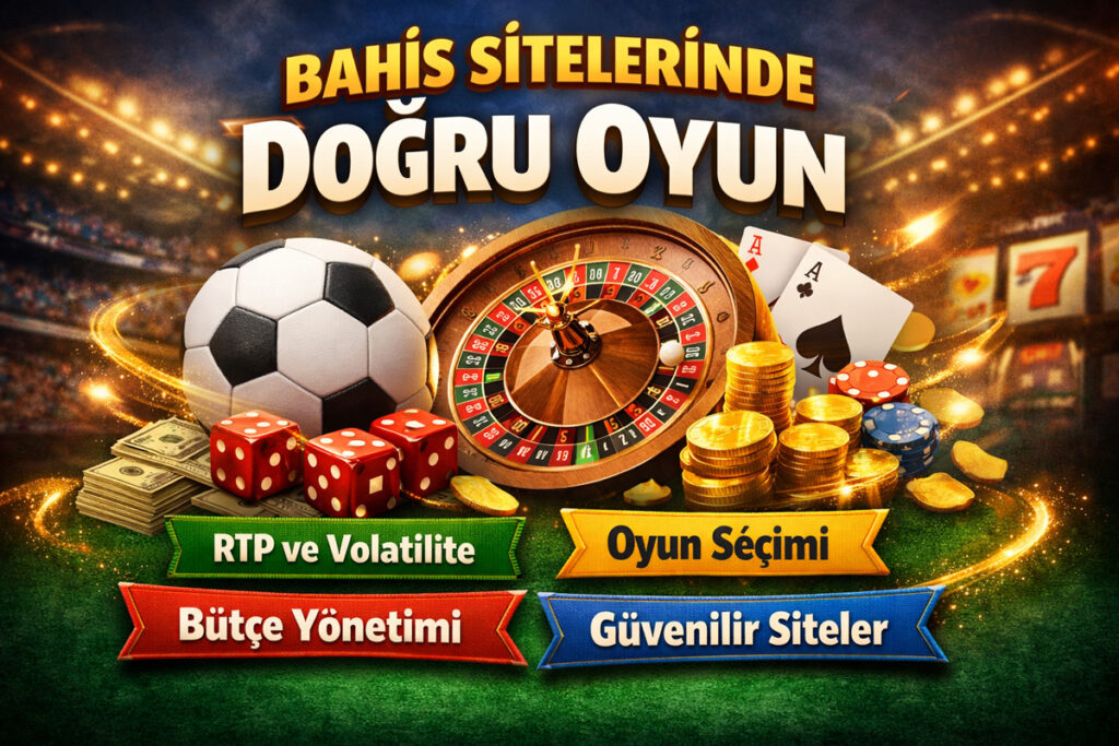 Bahis sitelerinde doğru oyun